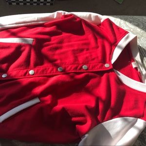 Forever 21 Jackets & Coats - Red and white varsity jacket Forever 21 Jackets & Coats - Red and white varsity jacket